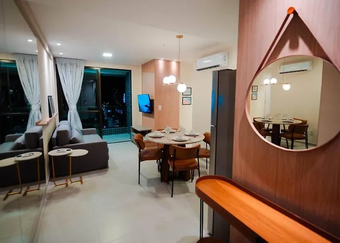Smart Stay 1110 Apartamento Vista Mar Com 2 Quartos, Piscina, Academia, Coworking,