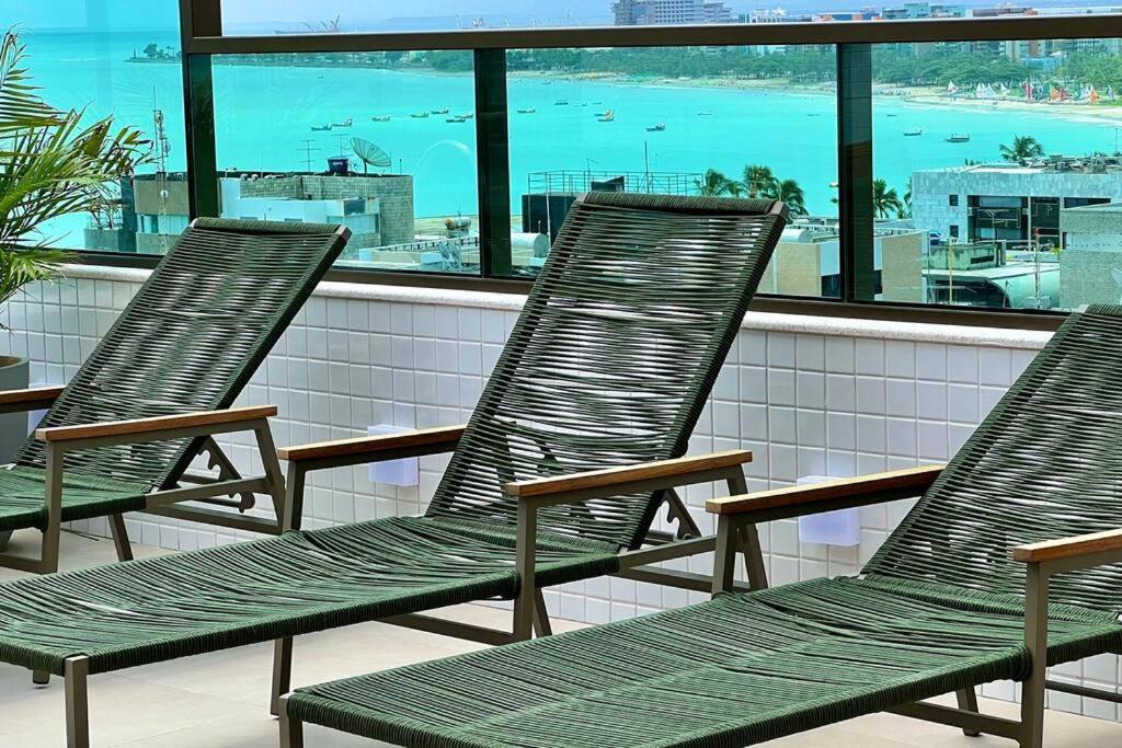 Smart 1110 Vista Mar Com 2 Quartos, Piscina, Academia, Coworking, *