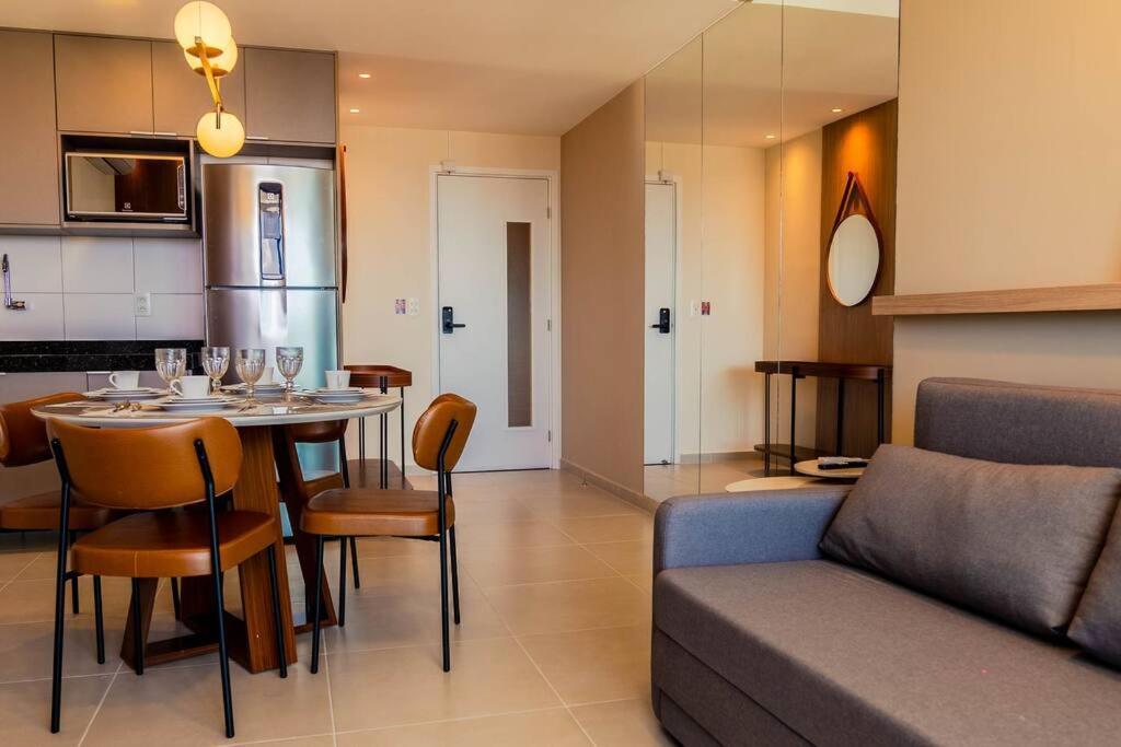 Apartamento Smart 1110 Vista Mar Com 2 Quartos, Piscina, Academia, Coworking,