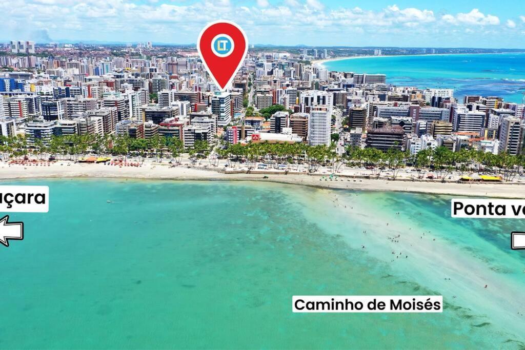 Smart 1110 Vista Mar Com 2 Quartos, Piscina, Academia, Coworking, *